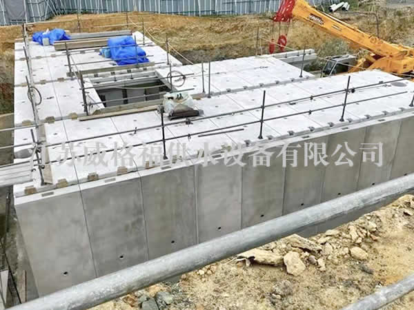 裝配式預(yù)應(yīng)力混凝土金屬?gòu)?fù)合水箱03