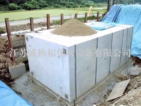 裝配式預(yù)應(yīng)力混凝土金屬?gòu)?fù)合水箱02